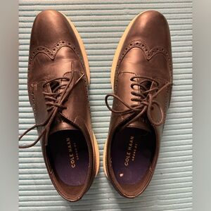 Cole Haan Men's Black Leather Oxfords